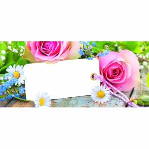 Tischkarten Rosen 6er 4016723398047