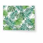 Geldscheinkarte Palmen mit Innendruck 3teilig