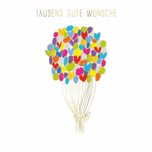 Klappkarte Dankeschön Blumen 4016723412453