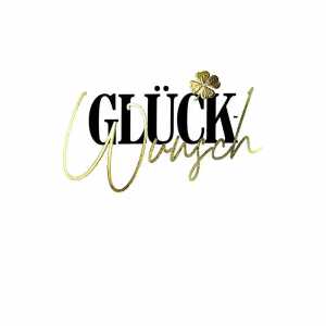 Glückwunschkarte Schrift Druckkarte weißer Karton