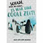 Klappkarte Abschied Pinguine 4016723414396