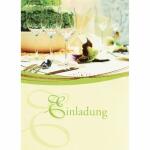 Einladungskarten Tisch 5er mit Umschlag