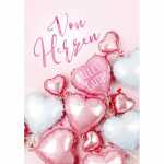 Glückwunschkarte Herzen Alles Gute