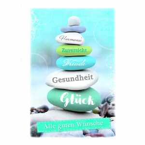Glückwunschkarte Steine 4016723454316