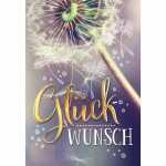 Glückwunschkarte Pusteblume 4016723454385