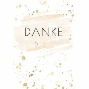 Dankeskarte Hintergrund mit Punkten