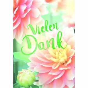Dankeskarte Dahlie 4016723455085