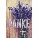 Grußkarte Good Feelings Midi Lavendel, Karten mit...