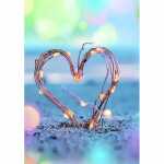 Klappkarte Lichter Herz 4016723456402