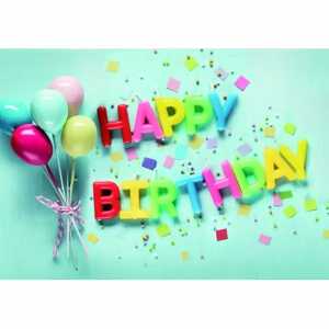Geburtstagskarte Kerzen Happy Birthday 4016723457461