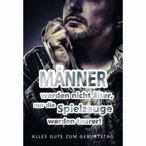 Geburtstagskarte Hobbys Männer