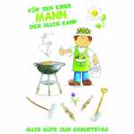 Geburtstagskarte Grillspieß 4016723516878