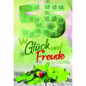 Zahlenkarte 55. Geburtstag 4016723571556