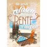 Klappkarte Rente A4 4016723609075