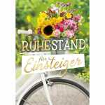 Klappkarte Ruhestand A4 mit Innendruck