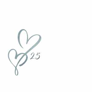 Tischkarten Silberhochzeit 6er 4016723718111