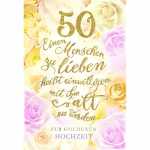 Glückwunschkarte Goldhochzeit 4016723721333