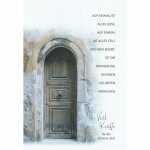 Trauerkarte Holztür 4016723810174