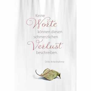 Trauerkarte Vögel 4016723811201