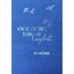 Trauerkarte Vögel blau 4016723811270