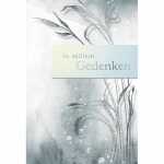 Trauerkarte Pflanze silber 4016723811386