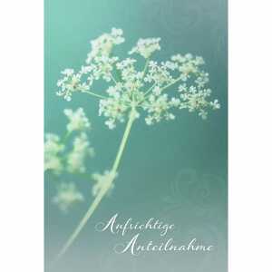 Trauerkarte Blume 4016723811614