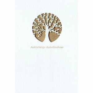 Trauerkarte Baum 4016723812697