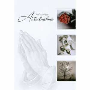 Trauerkarte Beten 4016723812765