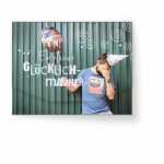 Geldscheinkarte Mann mit Innendruck 3teilig