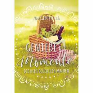 Klappkarte Picknick Innenteil 3D