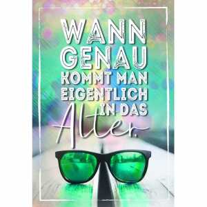 Klappkarte Sonnenbrille Innenteil 3D