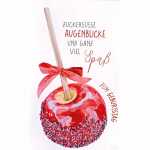 Geburtstagskarte Zuckerapfel 4016723834958