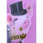 Geburtstagskarte Schwein mit Innendruck 4016723850187