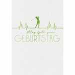 Geburtstagskarte Golf 4016723850866