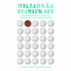 Geburtstagskarte Millionär 4016723851733