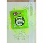 Geburtstagskarte mit Tee swinging green 4016723852501