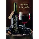 Geburtstagskarte Wein 4016723854239