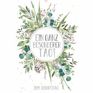 Geburtstagskarte Kreis Sttrauß