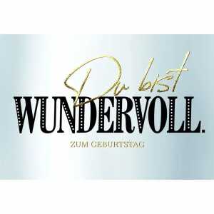 Geburtstagskarte black Schrift 4016723856776