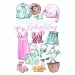 Geburtstagskarte Frauen Kleidung