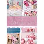 Glückwunschkarte Silberhochzeit Herz Hand