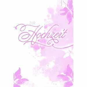 Glückwunschkarte Hochzeit 4016723910522