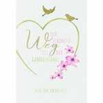 Glückwunschkarte Hochzeit Herz 4016723911284