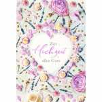 Glückwunschkarte Hochzeit Blüten