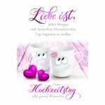 Glückwunschkarte Hochzeitstag 4016723930483