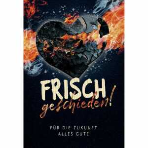 Klappkarte Scheidung 4016723940024