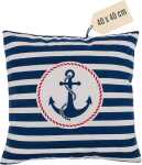 OOTB Deko-Kissen mit Anker Traditional Maritime