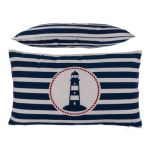 OOTB Deko-Kissen mit Leuchtturm Traditional Maritime