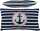 OOTB Deko-Kissen mit Anker Traditional Maritime