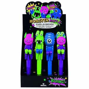 Kugelschreiber Monster-Battle sortiert in 3 verschiedenen Ausführungen